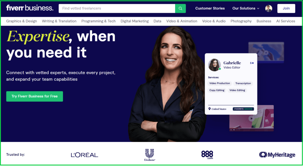 Fiverr Business
