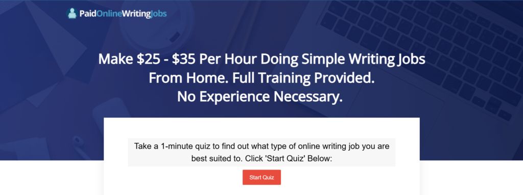Earn Money Online by doing simple Writing Jobs.